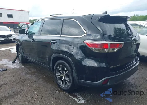 2016 Toyota Highlander Xle V6 from USA, damaged, VIN 5TDJKRFH1GS284763